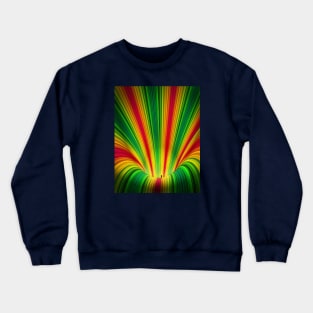 Trippy tunnel silhou optic Crewneck Sweatshirt